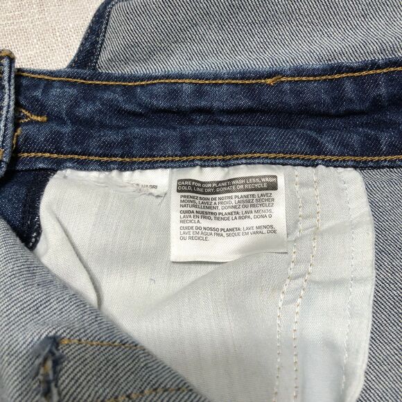 Levi's Denim Overalls Womens 20W Vintage 90s Streetwear Premium Cotton Casual - Picture 11 of 16